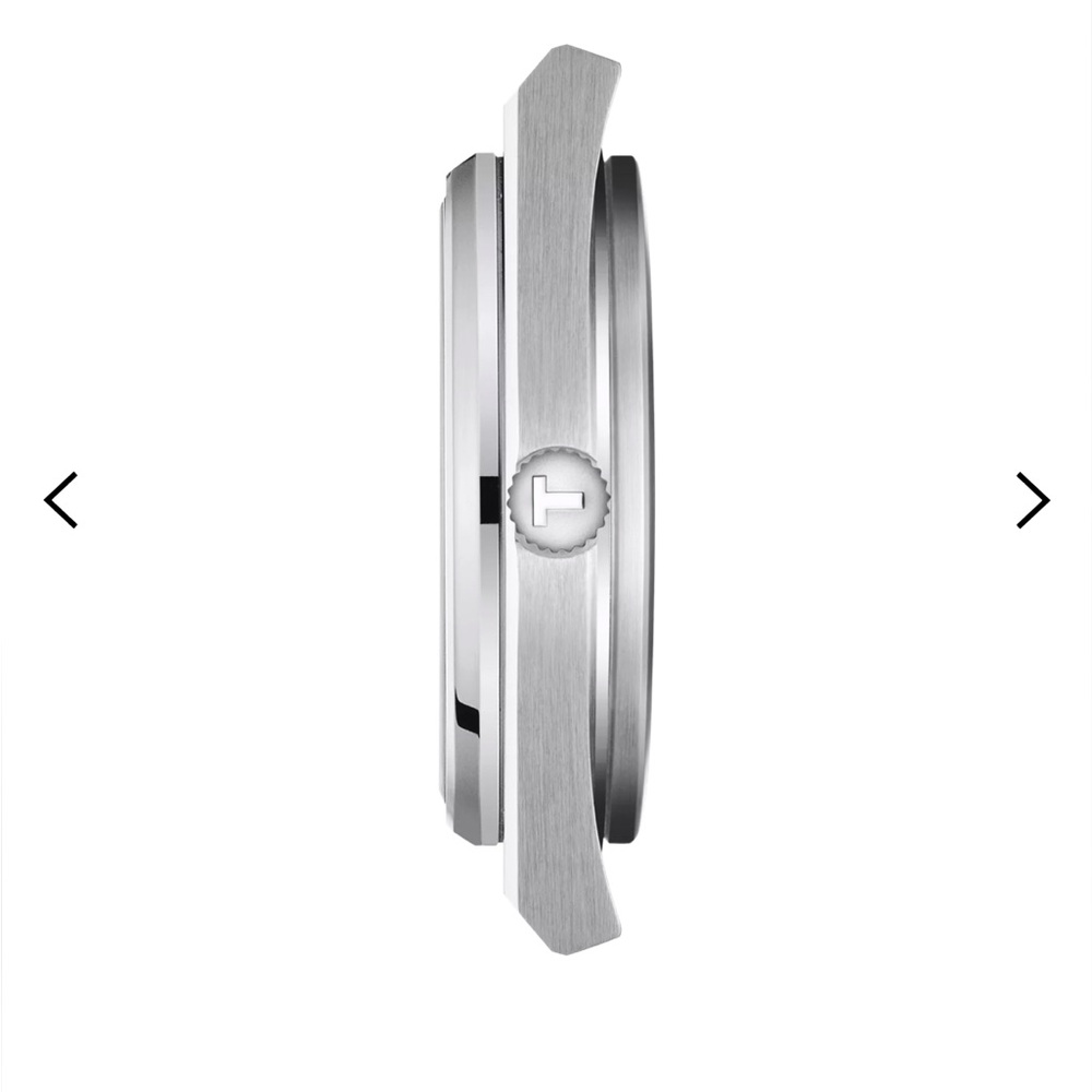 Tissot PRX Silver and Black Watch - Picture 3 of 12